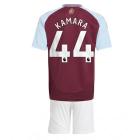 Aston Villa Boubacar Kamara #44 Heimtrikot 2024-25 Kurzarm (+ kurze hosen)